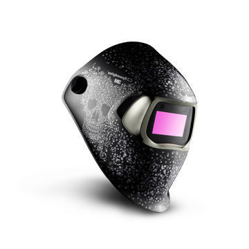 3M Speedglas AutoDarkening Welding Helmet - 'Skull Jewels'